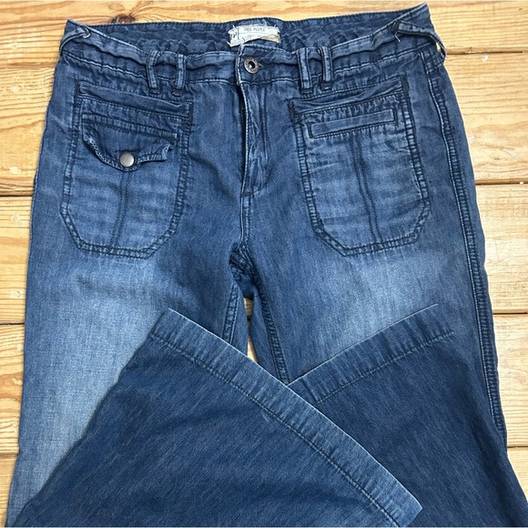 FP Movement by Free People Denim - Women’s Blue Denim Jeans - Classic Casual Fit